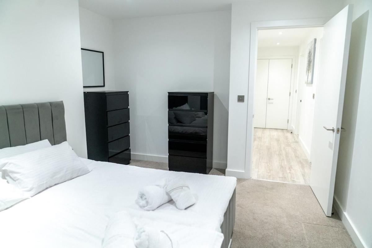 Luxury 2 Bed Penthouse With Stunning Views In Manchester City Centre Buitenkant foto