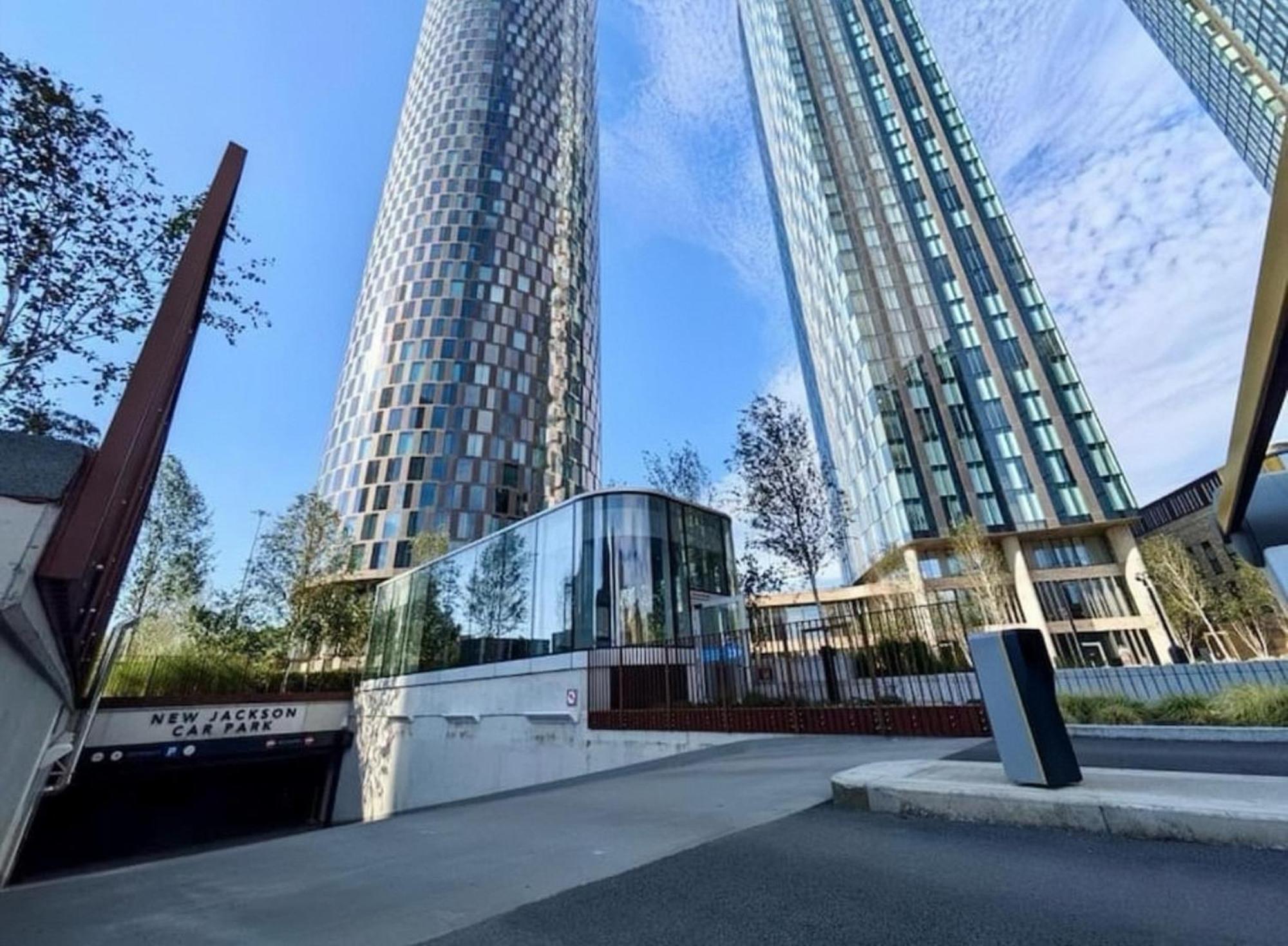 Luxury 2 Bed Penthouse With Stunning Views In Manchester City Centre Buitenkant foto